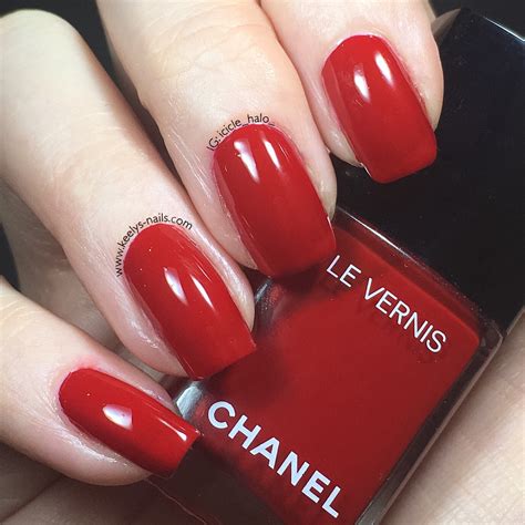 chanel classic bright red nail polish|chanel nail polish cost.